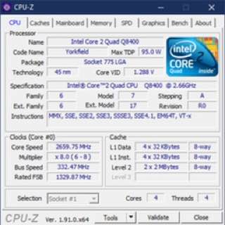 CPU-Z 1.97 官方中文绿色版 1.93 MB